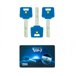 Комплект ключів VEGA VP-7 (3 ключі)